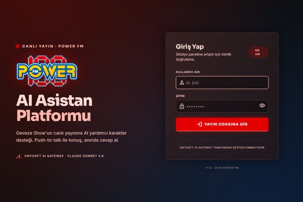 Canlı Yayında Yapay Zeka: Power FM Geveze Show Vaka Analizi